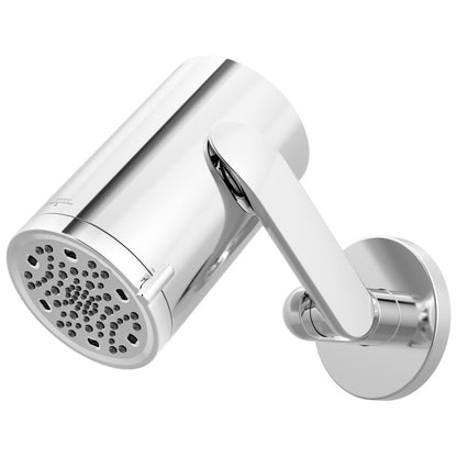 Brizo - Roccesco Multi-Function Sconce Wall Mount Shower Head with Jointed Shower Arm and Flange - 1.75 GPM