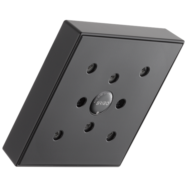 Brizo - Essential Shower 5 Inch Linear Square H2OKinetic Single Function Wall Mount Showerhead - 1.75 GPM