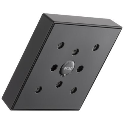 Brizo - Essential Shower 5 Inch Linear Square H2OKinetic Single Function Wall Mount Showerhead - 1.75 GPM