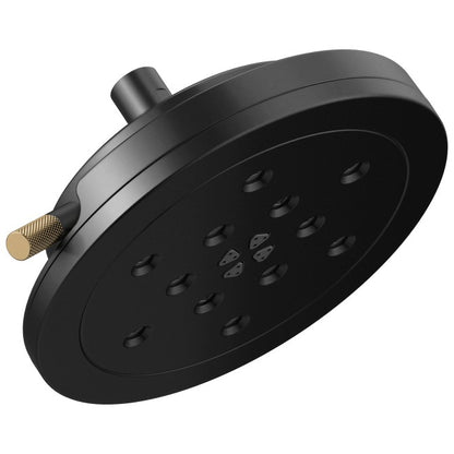 Brizo - Litze 8 Inch H2Okinetic Round Multi-Function Wall Mount Showerhead - 2.5 GPM