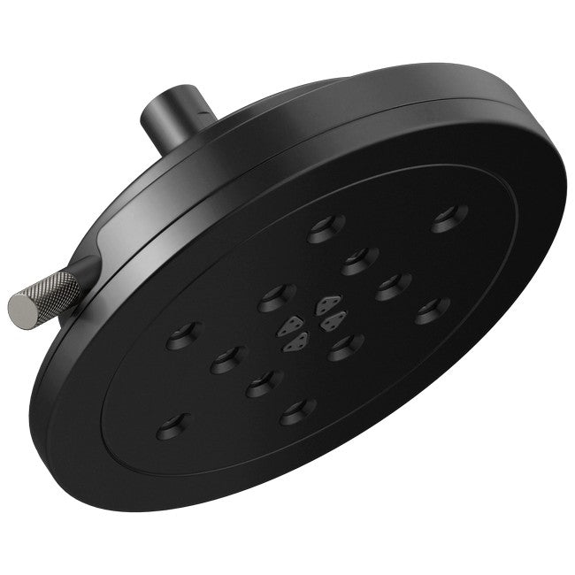 Brizo - Litze 8 Inch H2Okinetic Round Multi-Function Wall Mount Showerhead - 2.5 GPM