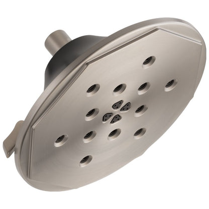 Brizo - Rook 8 Inch H2Okinetic Round Multi-Function Wall Mount Showerhead - 2.5 GPM