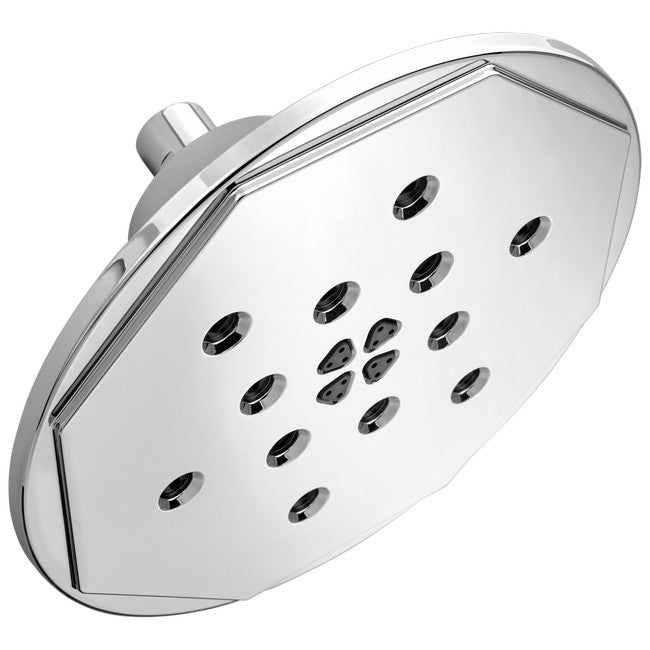Brizo - Rook 8 Inch H2Okinetic Round Multi-Function Wall Mount Showerhead - 2.5 GPM
