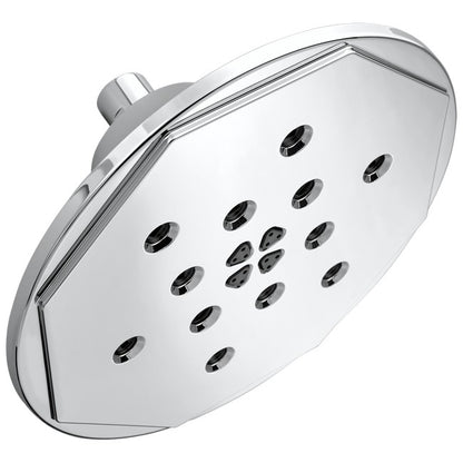 Brizo - Rook 8 Inch H2Okinetic Round Multi-Function Wall Mount Showerhead - 2.5 GPM