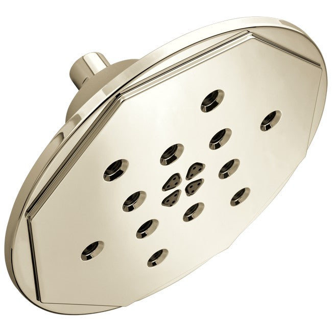 Brizo - Rook 8 Inch H2Okinetic Round Multi-Function Wall Mount Showerhead - 2.5 GPM