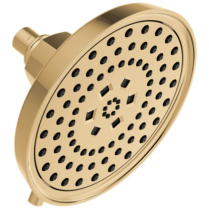 Brizo - Invari 7 5/8 Inch H2Okinetic Round Multi-Function Shower Head - 2.5 GPM