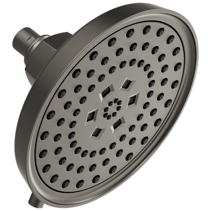 Brizo - Invari 7 5/8 Inch H2Okinetic Round Multi-Function Shower Head - 2.5 GPM