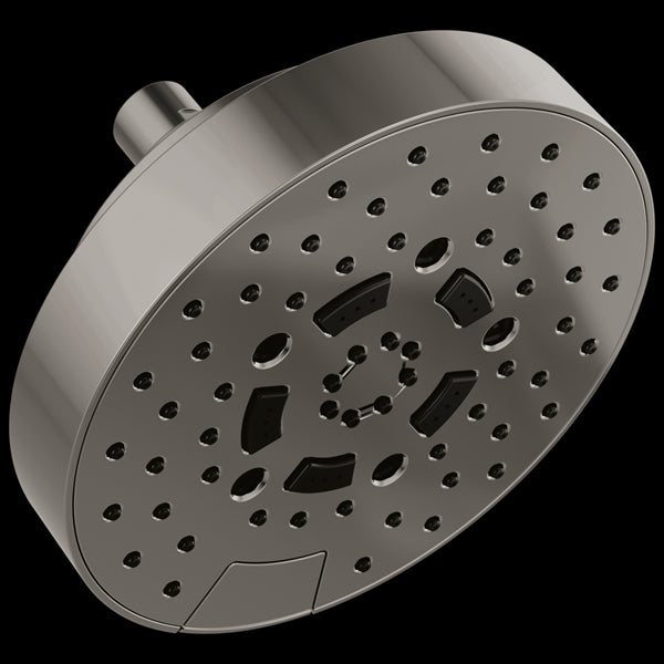 Brizo - Allaria 7 Inch Linear Round H2Okinetic Multi-Function Wall Mount Shower Head - 2.5 GPM