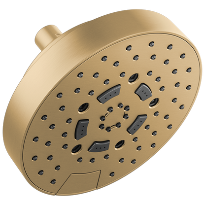 Brizo - Allaria 7 Inch Linear Round H2Okinetic Multi-Function Wall Mount Shower Head - 2.5 GPM