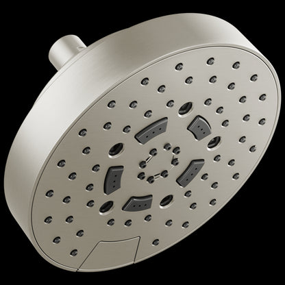 Brizo - Allaria 7 Inch Linear Round H2Okinetic Multi-Function Wall Mount Shower Head - 2.5 GPM