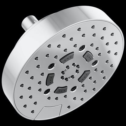 Brizo - Allaria 7 Inch Linear Round H2Okinetic Multi-Function Wall Mount Shower Head - 2.5 GPM