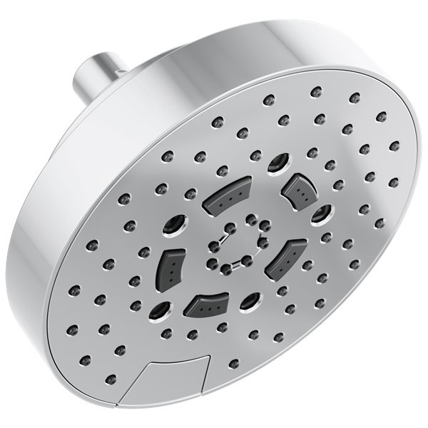 Brizo - Allaria 7 Inch Linear Round H2Okinetic Multi-Function Wall Mount Shower Head - 2.5 GPM