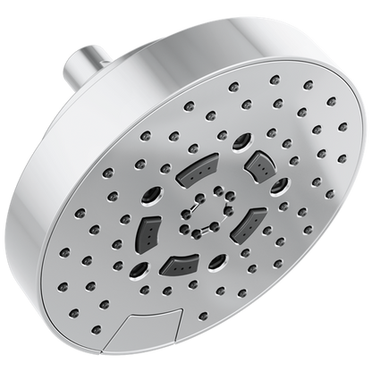 Brizo - Allaria 7 Inch Linear Round H2Okinetic Multi-Function Wall Mount Shower Head - 2.5 GPM