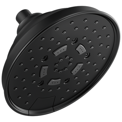 Brizo - Essential Shower 7 Inch Classic Round H2Okinetic Multi-Function Wall Mount Shower Head - 2.5 GPM