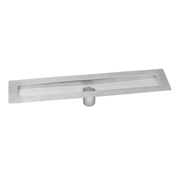 Jaclo - 42 Inch zeroEDGE Bottom Outlet  Channel Drain Body