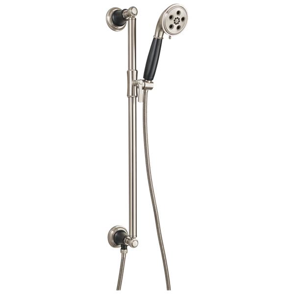 Brizo - Essential Shower H2Okinetic Multi-function Slide Bar Handshower