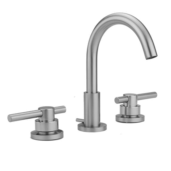 Jaclo - Uptown Contempo Faucet with Round Escutcheons & Peg Lever Handles