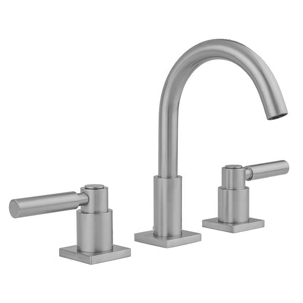 Jaclo - Uptown Contempo Faucet with Square Escutcheons & Lever Handles