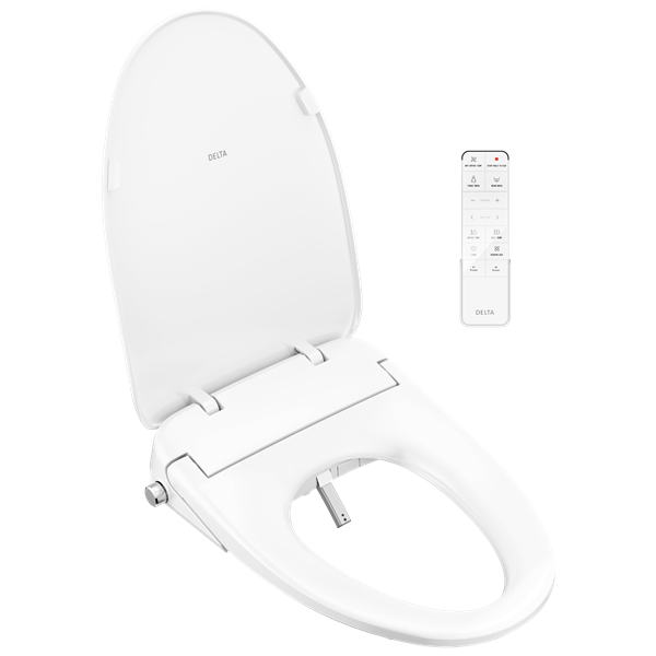Delta - Refresh Ultimate Elongated Electric Bidet Toilet Seat