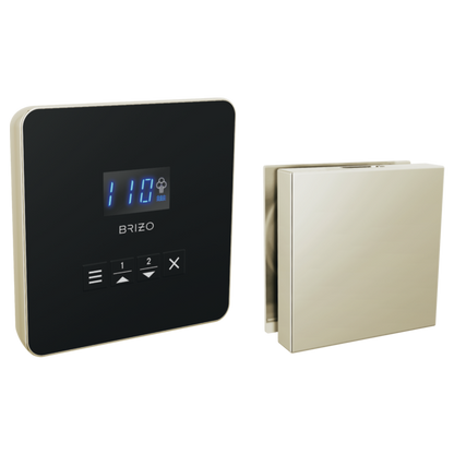 Brizo - Square Steam Set