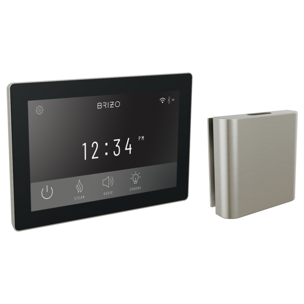 Brizo - Digital + Square Steam Set