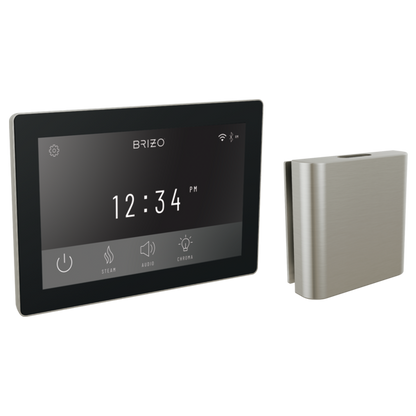Brizo - Digital + Square Steam Set