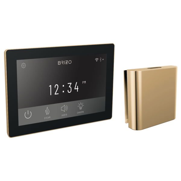Brizo - Digital + Square Steam Set