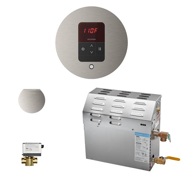 Mr. Steam - Ms (Itempo) 6 Kw (6000 W) Steam Shower Generator Package With Itempo Control Round