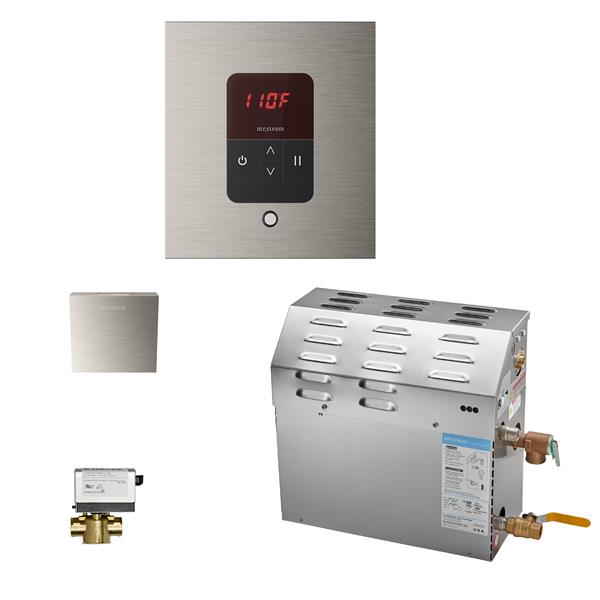 Mr. Steam - Ms (Itempo) 9 Kw (9000 W) Steam Shower Generator Package With Itempo Control Square