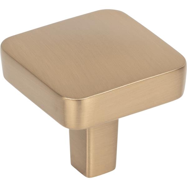 Jeffrey Alexander - Whitlock 1-1/4 Inch Diameter Square Knob