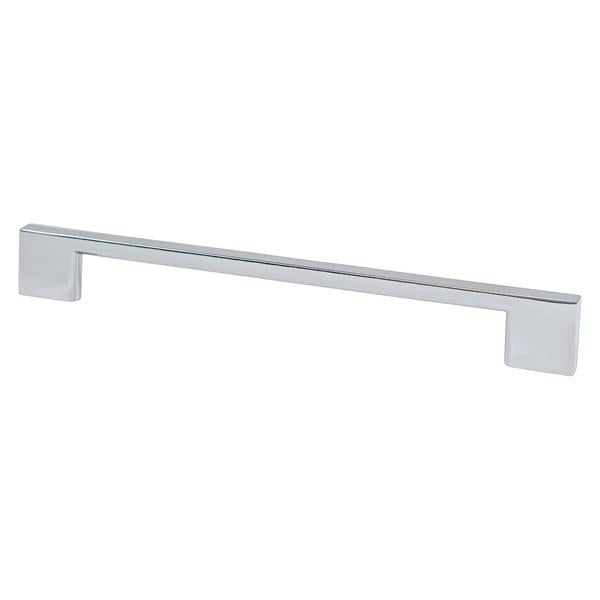 Berenson - Transitional Advantage Four 192mm CC Polished Chrome Rectangle Pull
