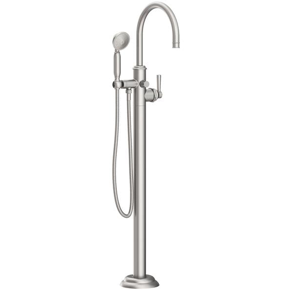 Newport Brass - Astor Exposed Tub and Hand Shower Set - Free Standing
