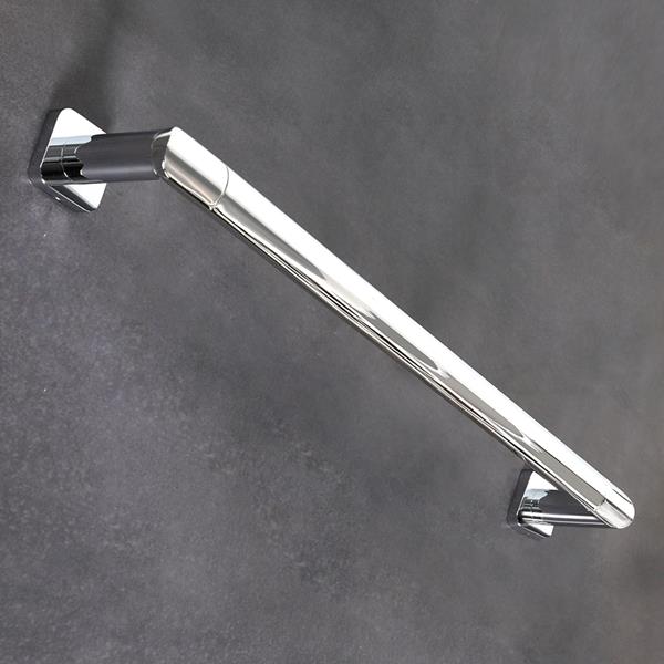 Lacava - Aquatre Wall-Mount Towel Bar Made Of Chrome Plated Brass. W: 23 5/8 Inch, D: 3 Inch, H: 2 Inch.
