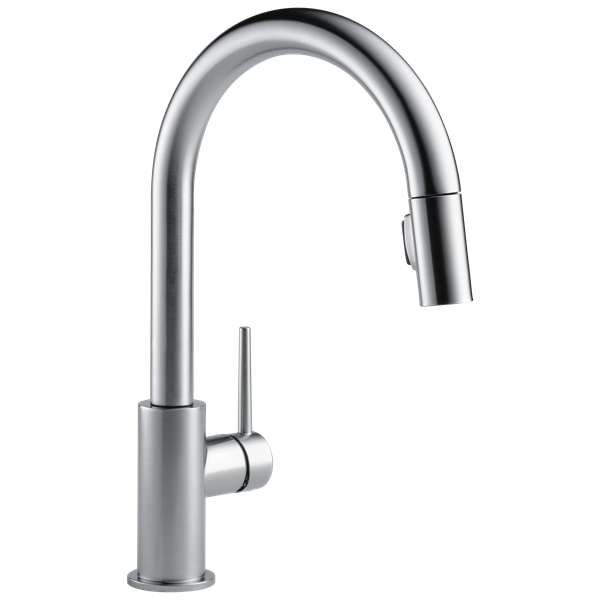 Delta - Trinsic Single Handle Pull-Down Kitchen Limited Swivel