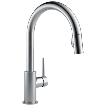 Delta - Trinsic Single Handle Pull-Down Kitchen Limited Swivel