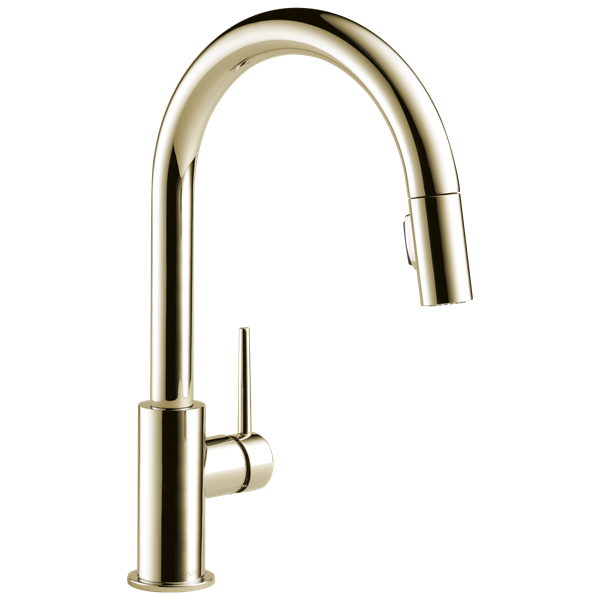 Delta - Trinsic Single Handle Pull-Down Kitchen Limited Swivel