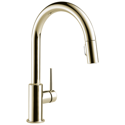 Delta - Trinsic Single Handle Pull-Down Kitchen Limited Swivel