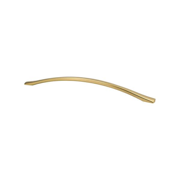 Berenson - Echo 18 inch CC Modern Brushed Gold Appliance Pull
