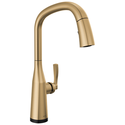 Delta - Stryke Voiceiq Single Handle Pull-Down Faucet With Touch2O Technology