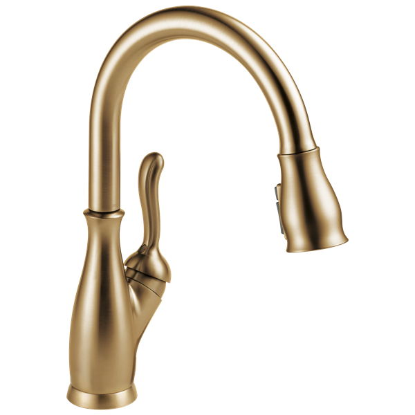 Delta - Leland Single Handle Pull-Down Kitchen Faucet With Shieldspray Technology