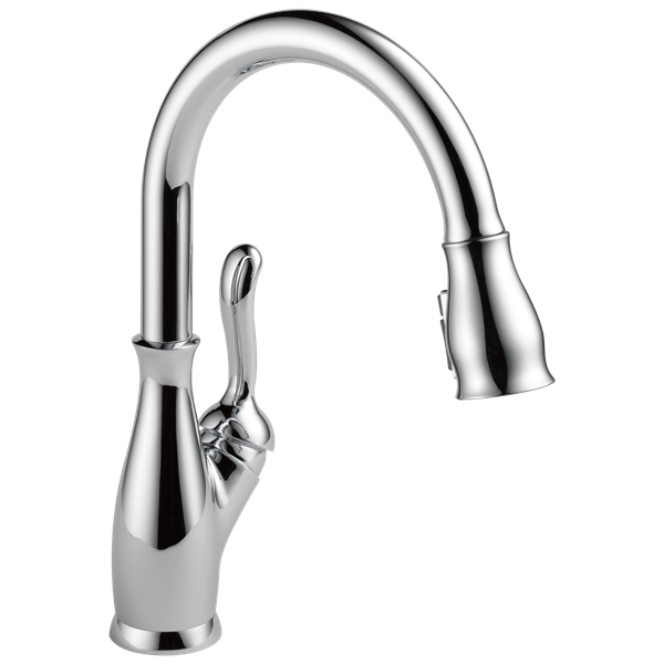 Delta - Leland Single Handle Pull-Down Kitchen Faucet With Shieldspray Technology