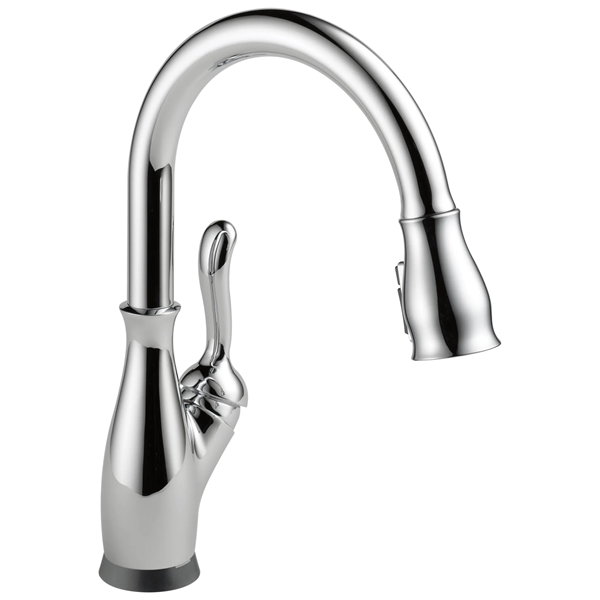Delta - Leland Single Handle Pull-Down Kitchen Faucet With Touch2O And Shieldspray Technologies