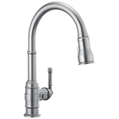 Delta - Broderick Single Handle Pull-Down Kitchen Faucet