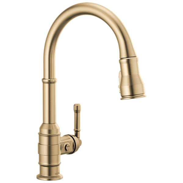 Delta - Broderick Single Handle Pull-Down Kitchen Faucet