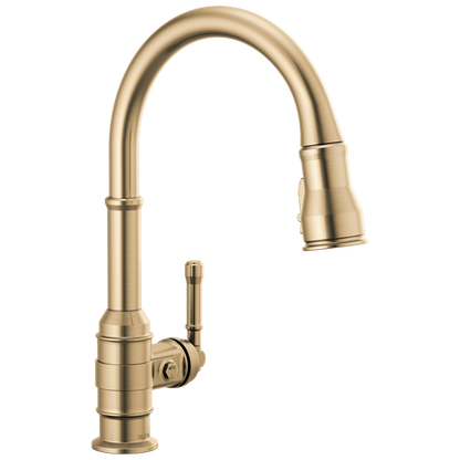 Delta - Broderick Single Handle Pull-Down Kitchen Faucet
