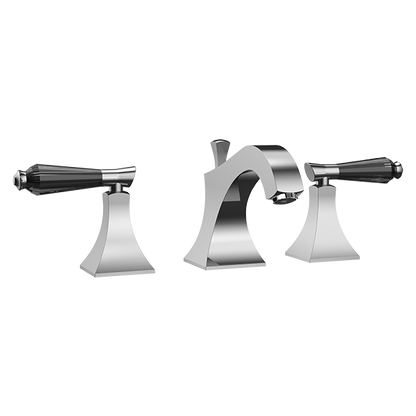 Santec - Edo Crystal Widespread Lavatory Set
