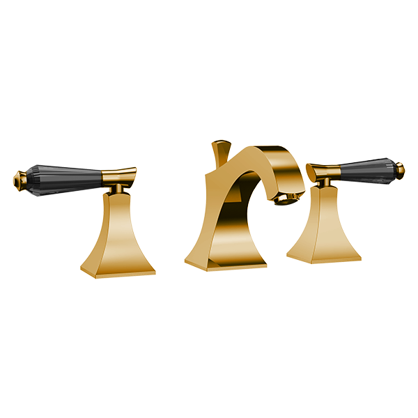 Santec - Edo Crystal Widespread Lavatory Set