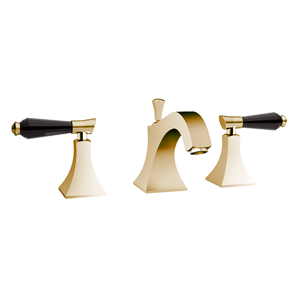 Santec - Edo Crystal Widespread Lavatory Set