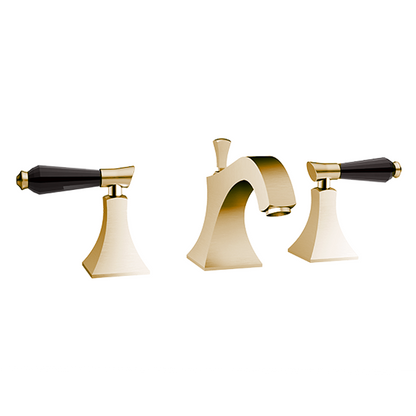 Santec - Edo Crystal Widespread Lavatory Set
