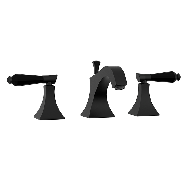 Santec - Edo Crystal Widespread Lavatory Set